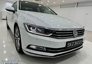 Volkswagen Passat B8 1.8 TFSI AT 2016 White Push Start Sunroof